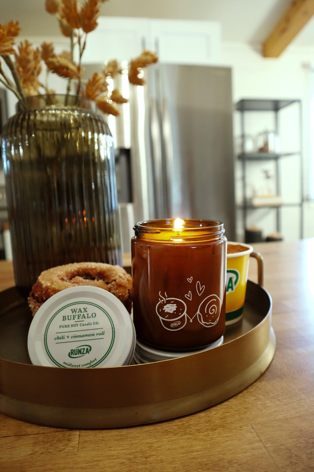 Chili & Cinnamon Roll Candle