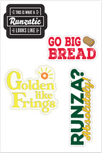 Load image into Gallery viewer, Runza® Phrases Sticker Sheet
