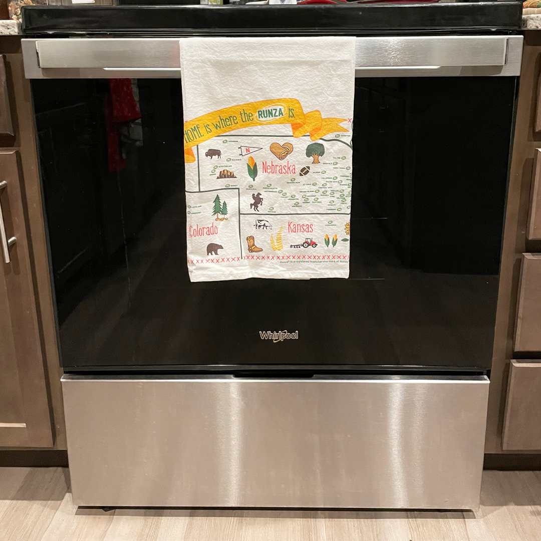 Runza® Map Tea Towel – Shop Runza®